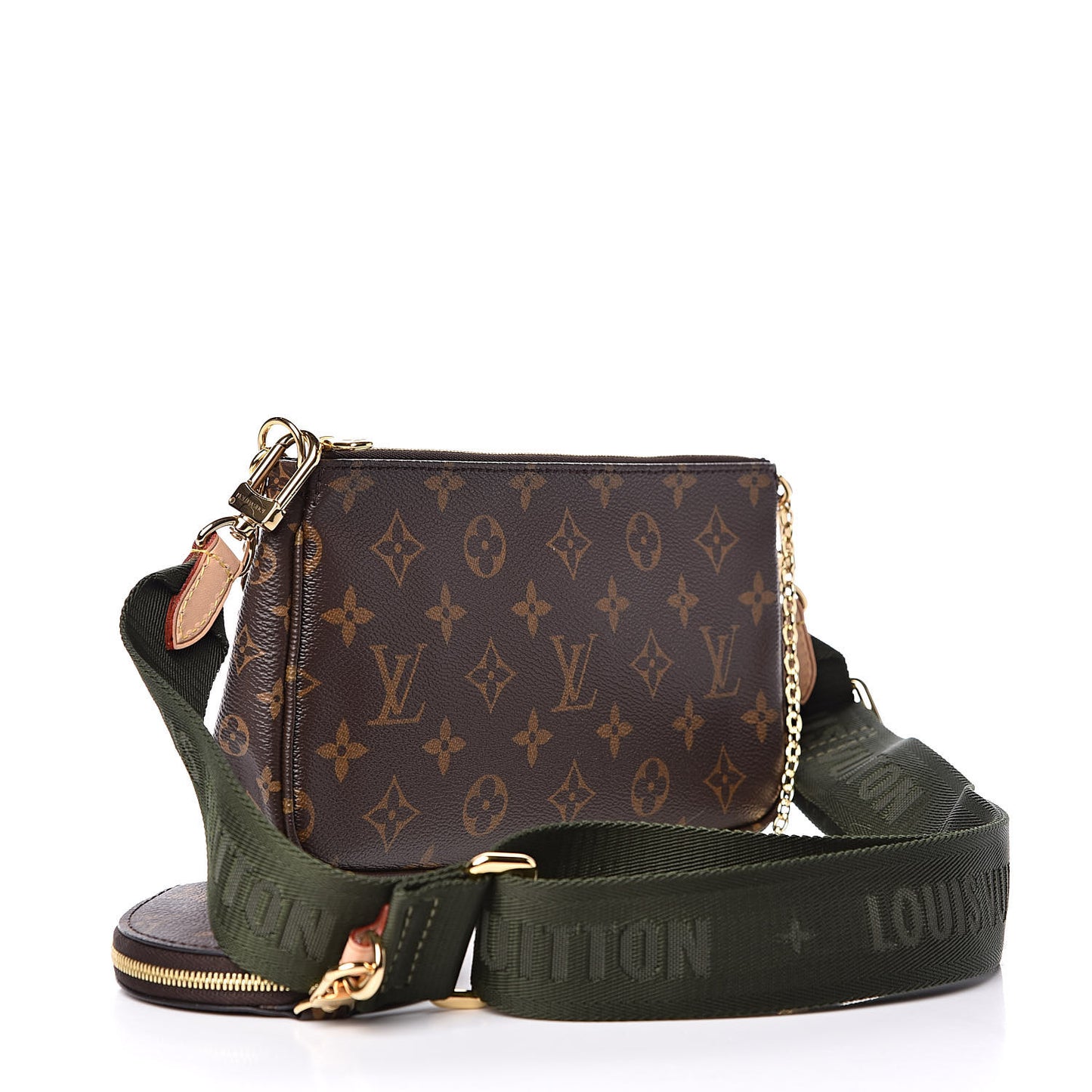 Monogram Multi Pochette Accessories Kaki