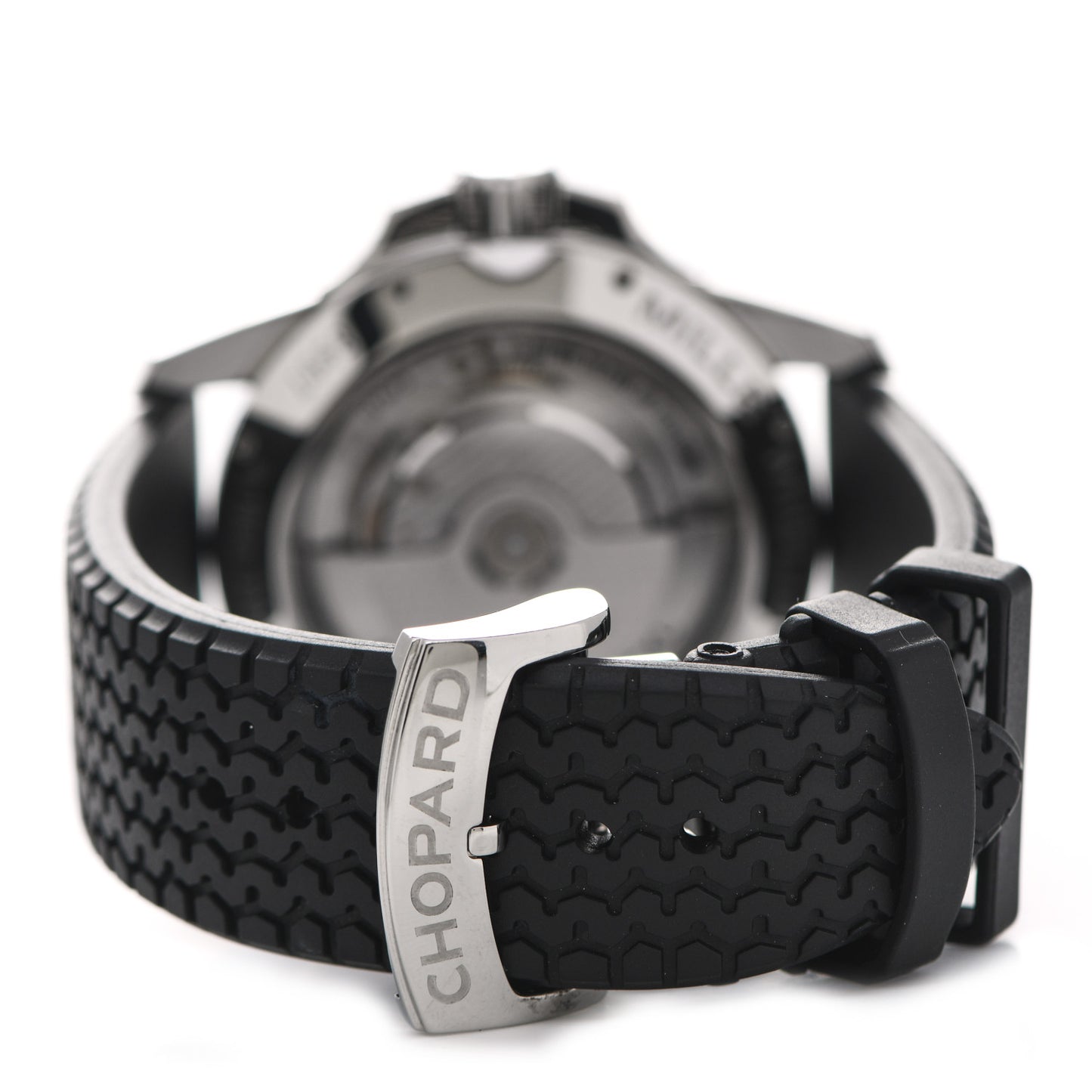Stainless Steel Rubber 44mm Mille Miglia Gran Turismo Automatic Watch