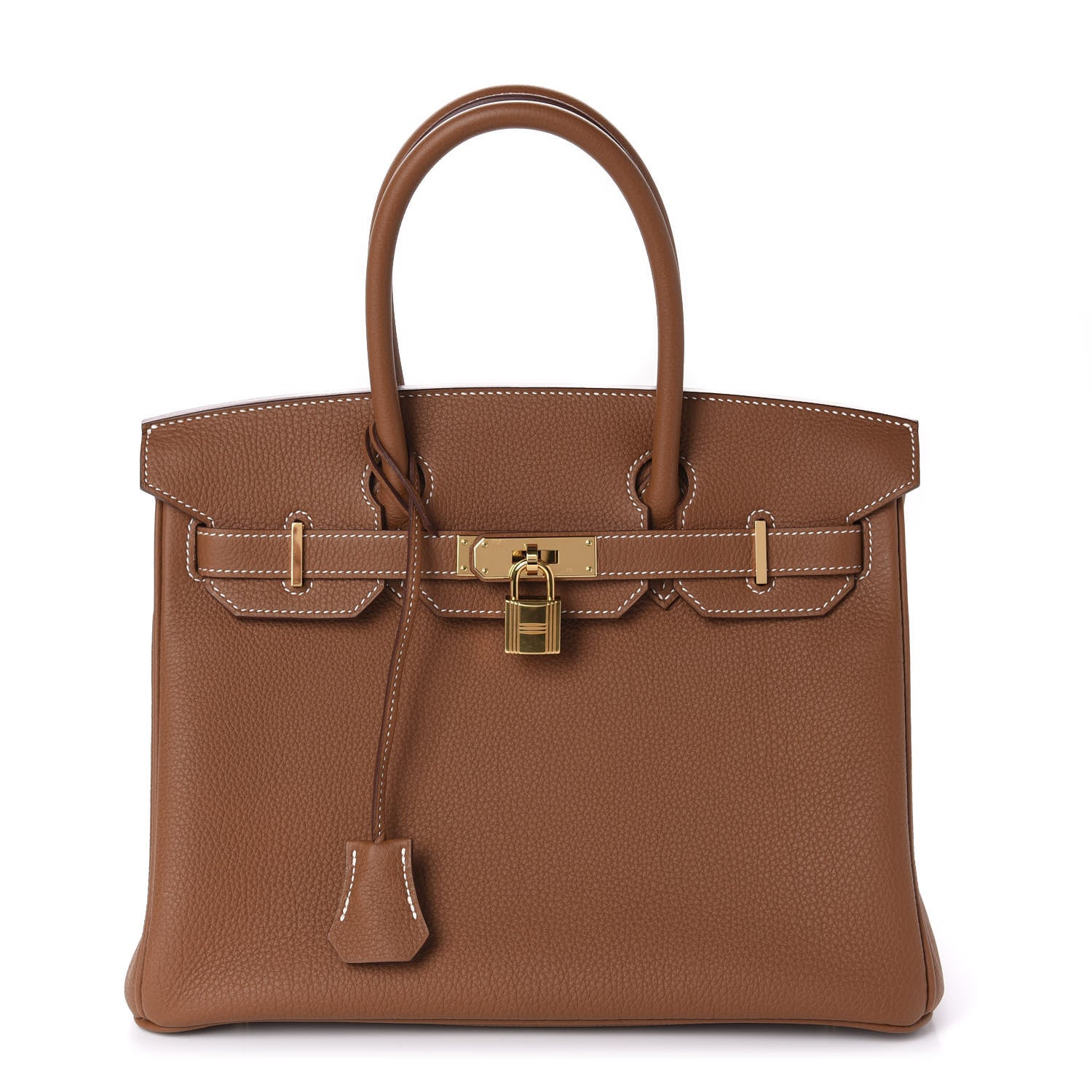 Hermes Togo Birkin 30 Gold 1 of 11