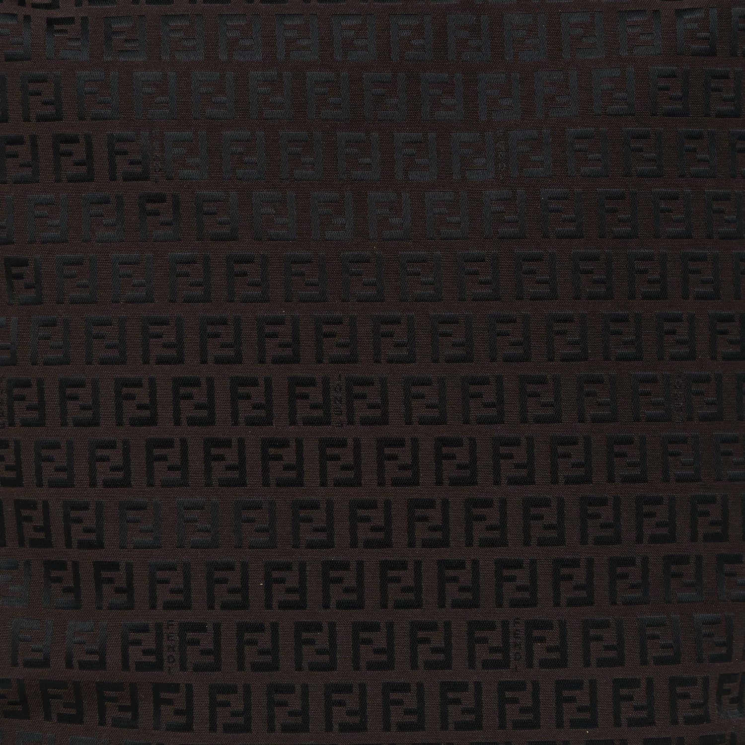 Fendi Zucchino Tote Dark Brown 7 of 13