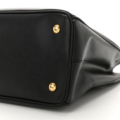 Prada Saffiano Lux Medium Tote Black 11 of 12