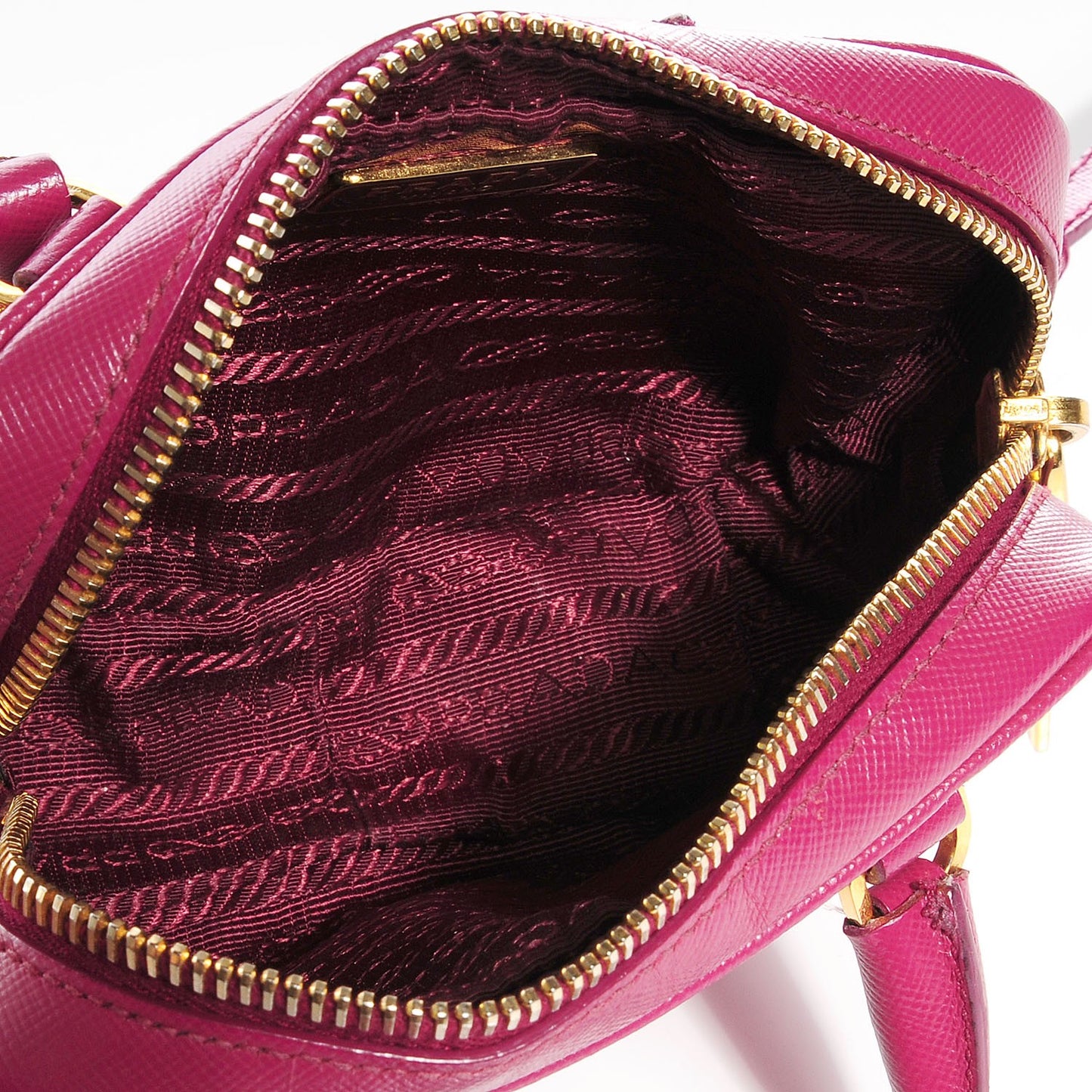 Saffiano Lux Mini Crossbody Peonia