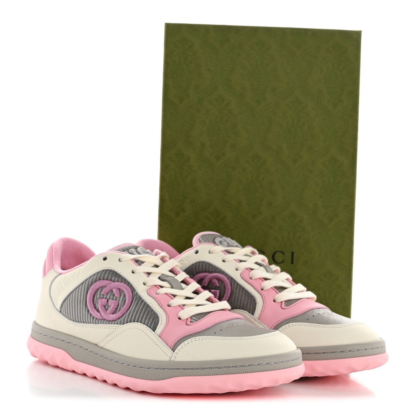 Dali Soft Calfskin Womens Mac80 Sneakers 38.5 Off White Grey Sky Light Rose