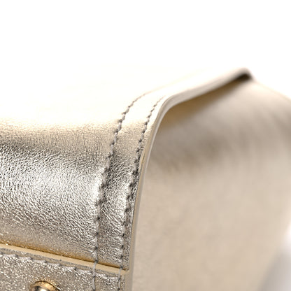 Chanel Metallic Calfskin Medium Deauville Tote Gold 12 of 13