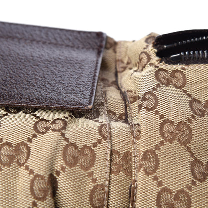 Gucci Monogram Web Belt Bag Dark Brown 8 of 8