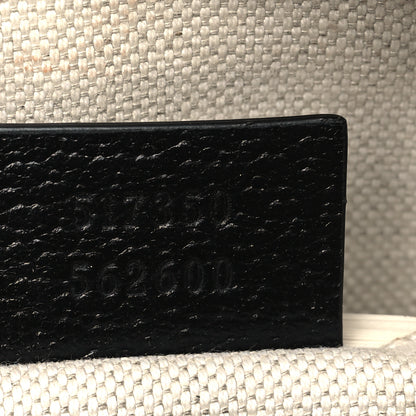 Gucci Jacquard Black Denim GG Monogram Textured Dollar Calfskin Mini Ophidia Shoulder Bag Black Ivory 7 of 9
