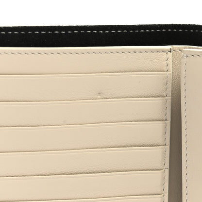 Celine Grained Calfskin Medium Multifunction Strap Wallet Black Chalk 9 of 11