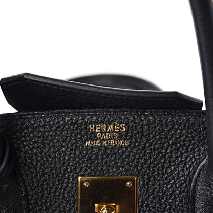 Hermes Togo Birkin 35 Black 10 of 32