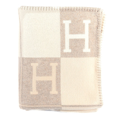 Hermes Wool Cashmere Avalon III Blanket Coco Camomille 1 of 3