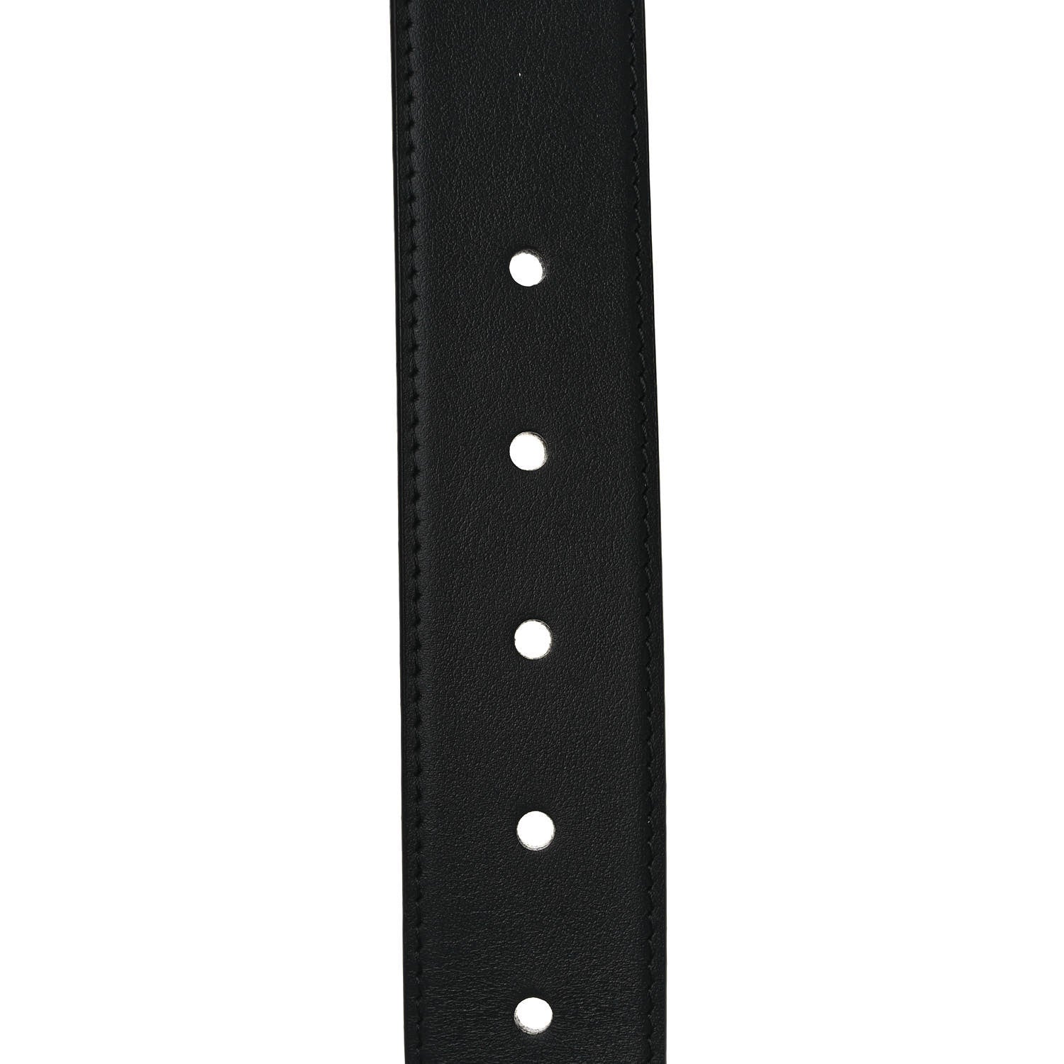 Louis Vuitton Calfskin 35mm Pont Neuf Belt 110 44 Black 4 of 4
