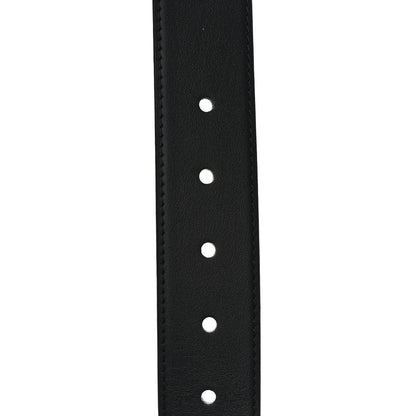 Louis Vuitton Calfskin 35mm Pont Neuf Belt 110 44 Black 4 of 4