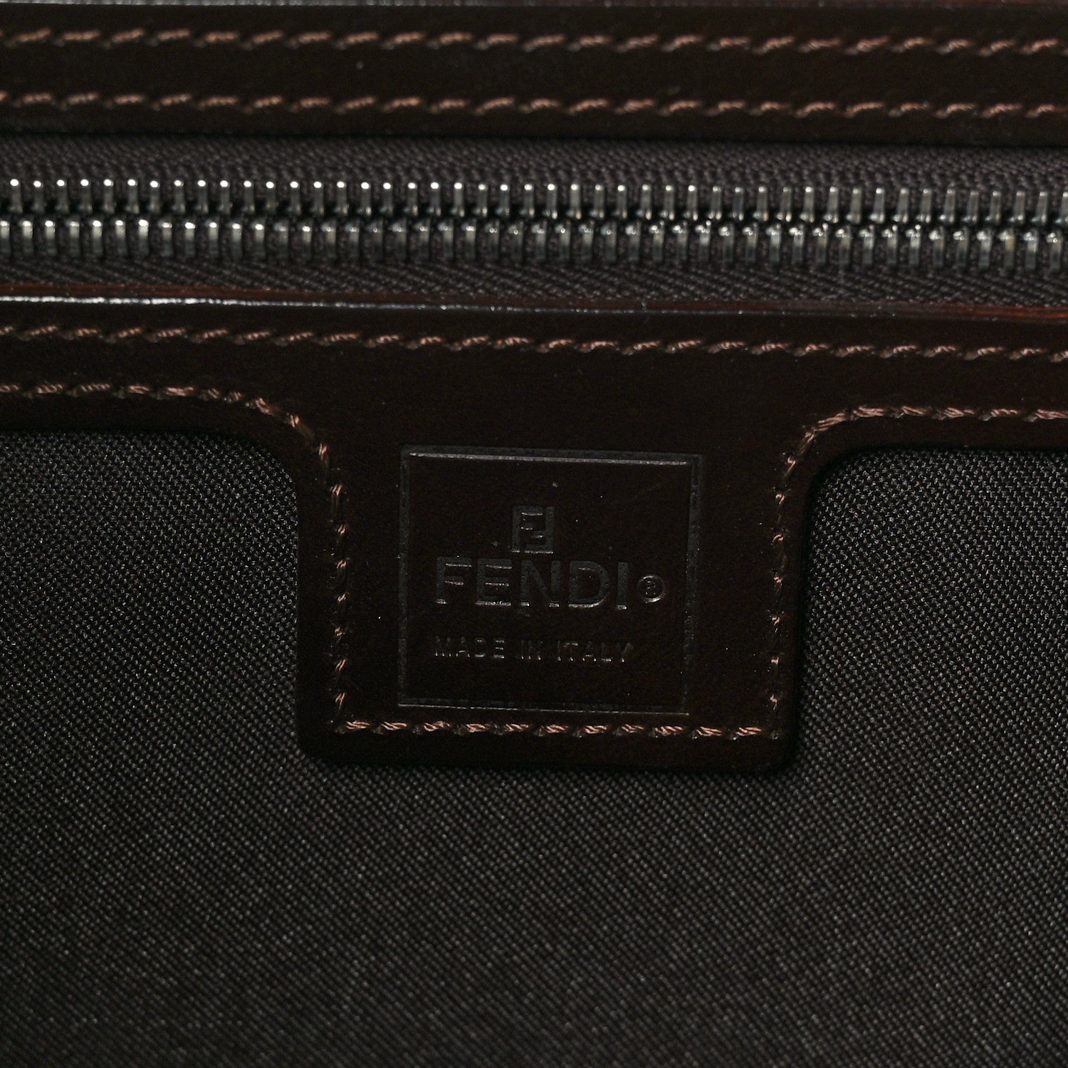 Fendi Zucca Shopping Tote Tobacco 6 of 9