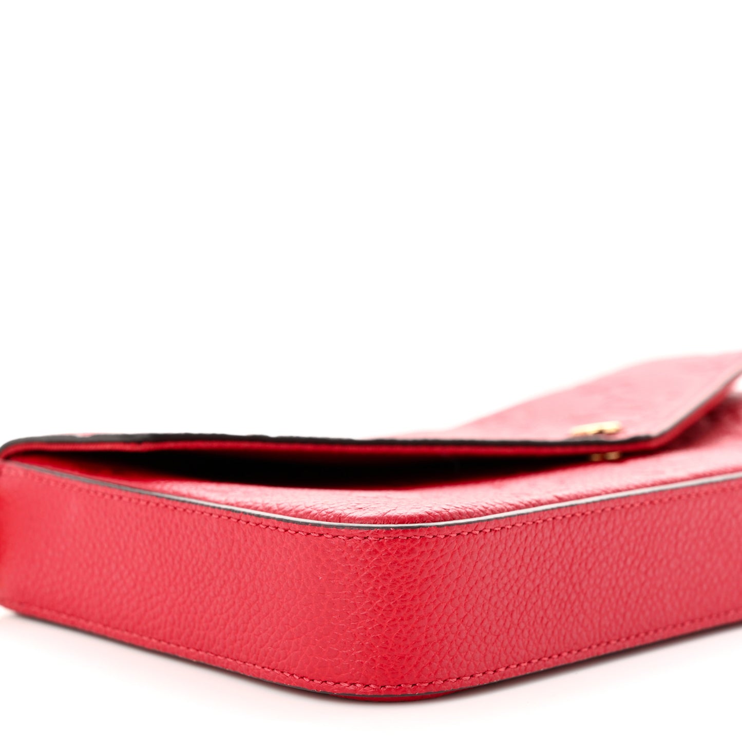 Empreinte Pochette Felicie Chain Wallet Scarlet