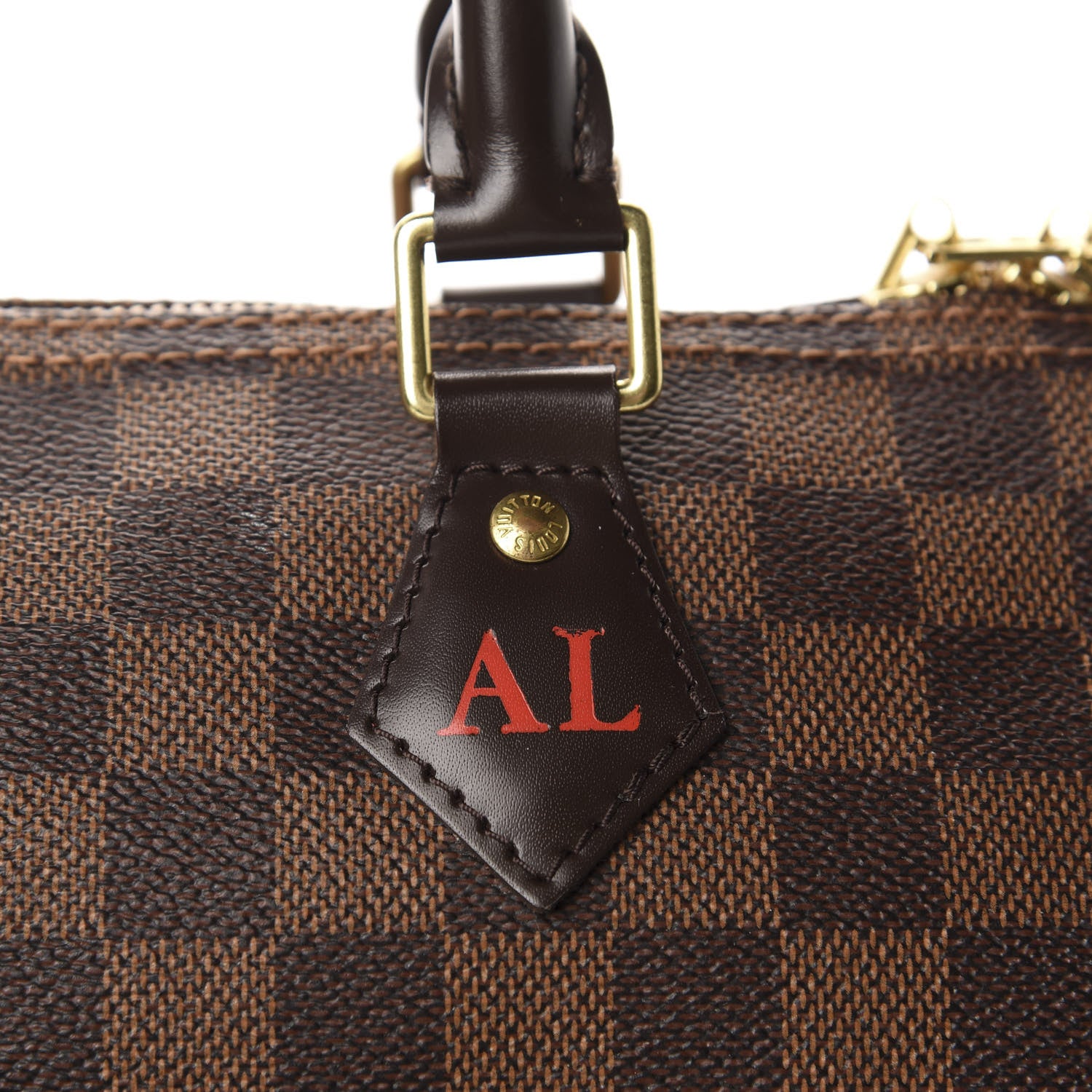 Louis Vuitton Damier Ebene Speedy Bandouliere 25 8 of 11