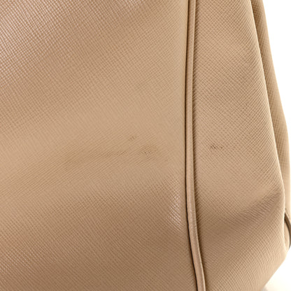 Prada Saffiano Large Galleria Double Zip Tote Sabbia 7 of 9
