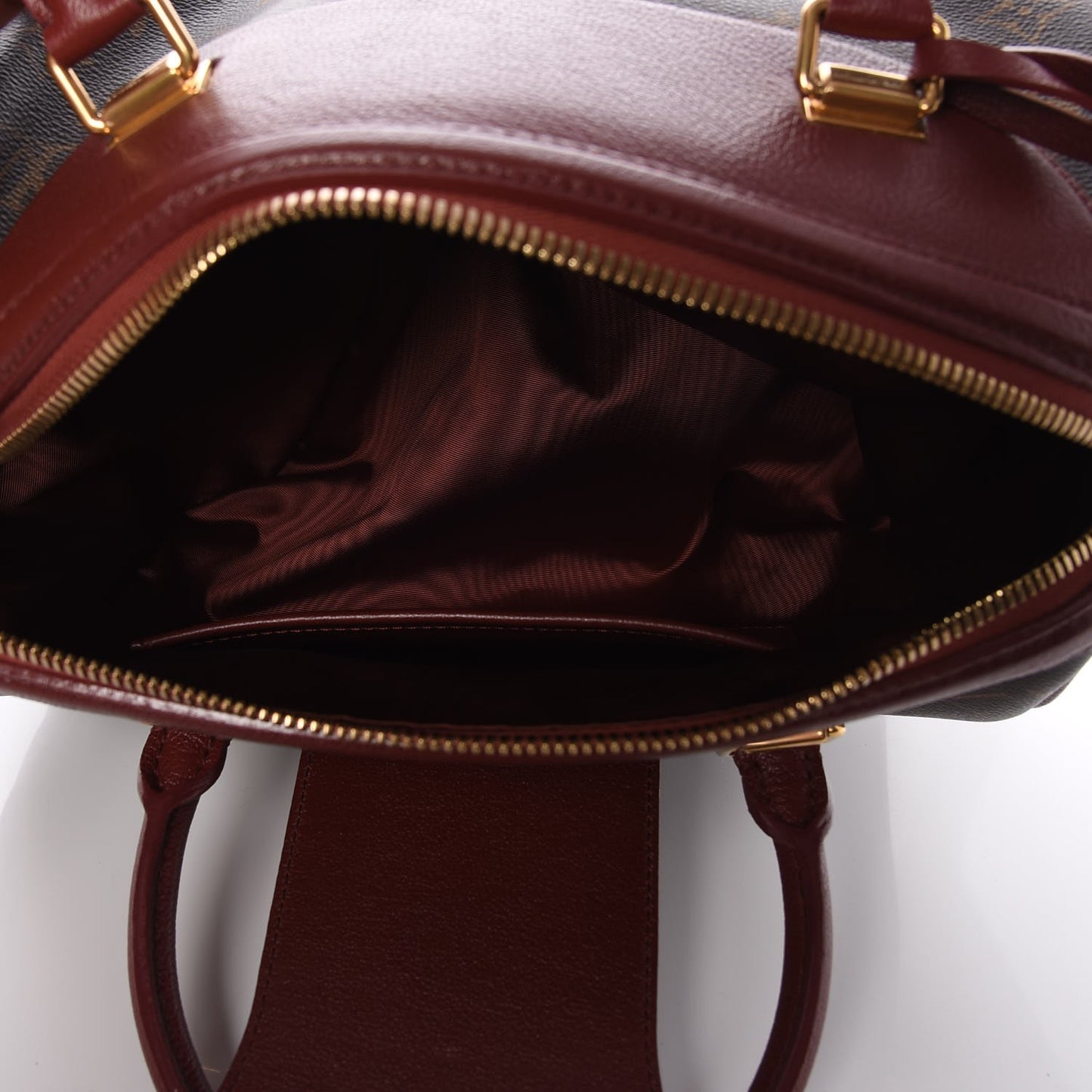 Monogram Golden Arrow Speedy Burgundy