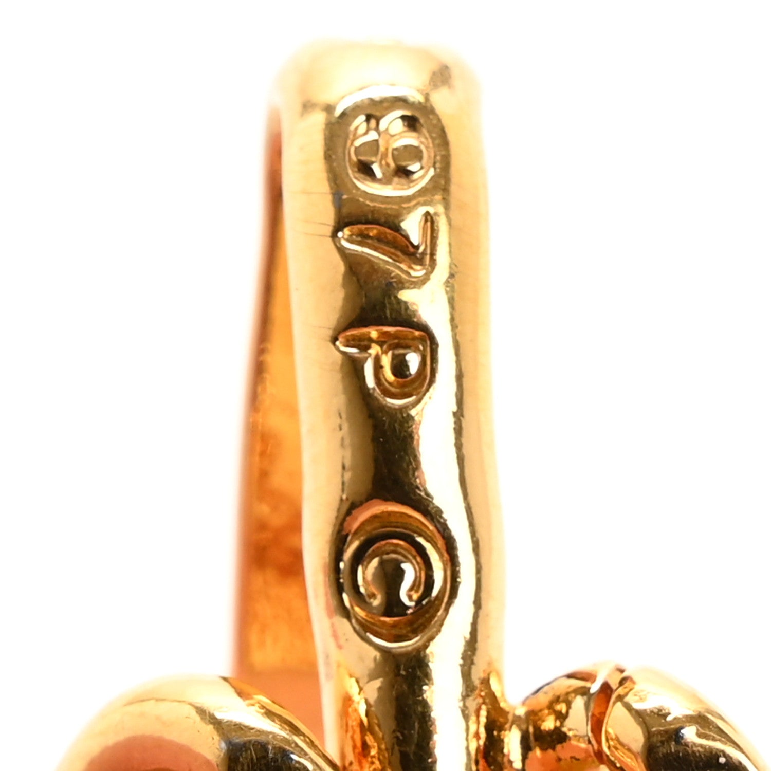 Chanel Lambskin CC Chain Belt Green Gold 4 of 7