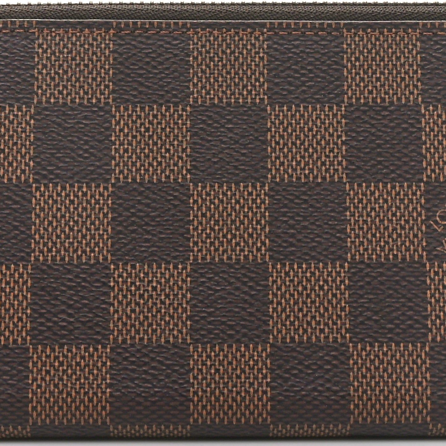 Damier Ebene Clemence Wallet Rose Ballerine