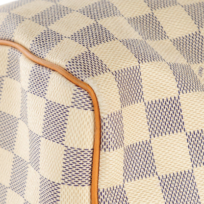 Louis Vuitton Damier Azur Speedy 30 10 of 16
