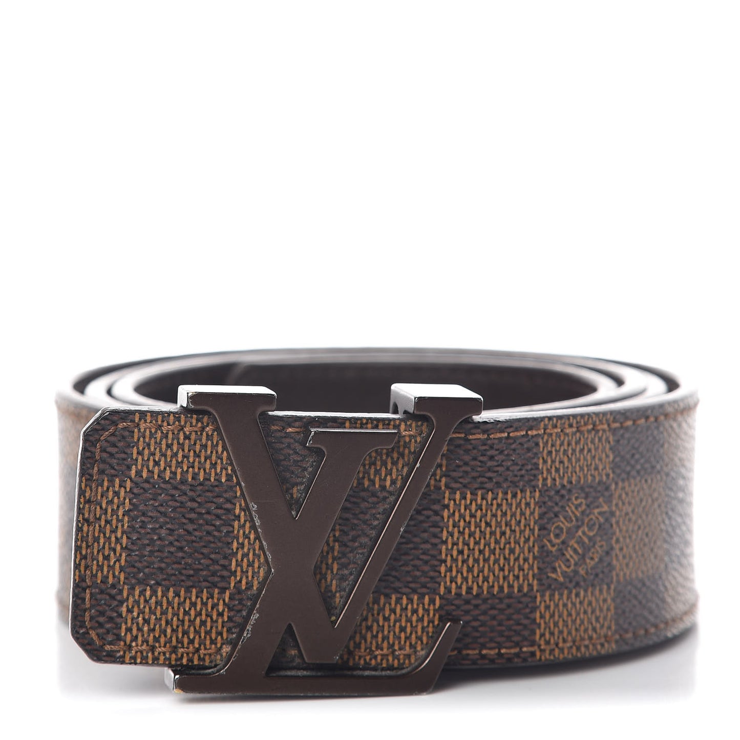 Damier Ebene 40mm LV Initiales Belt 100 40
