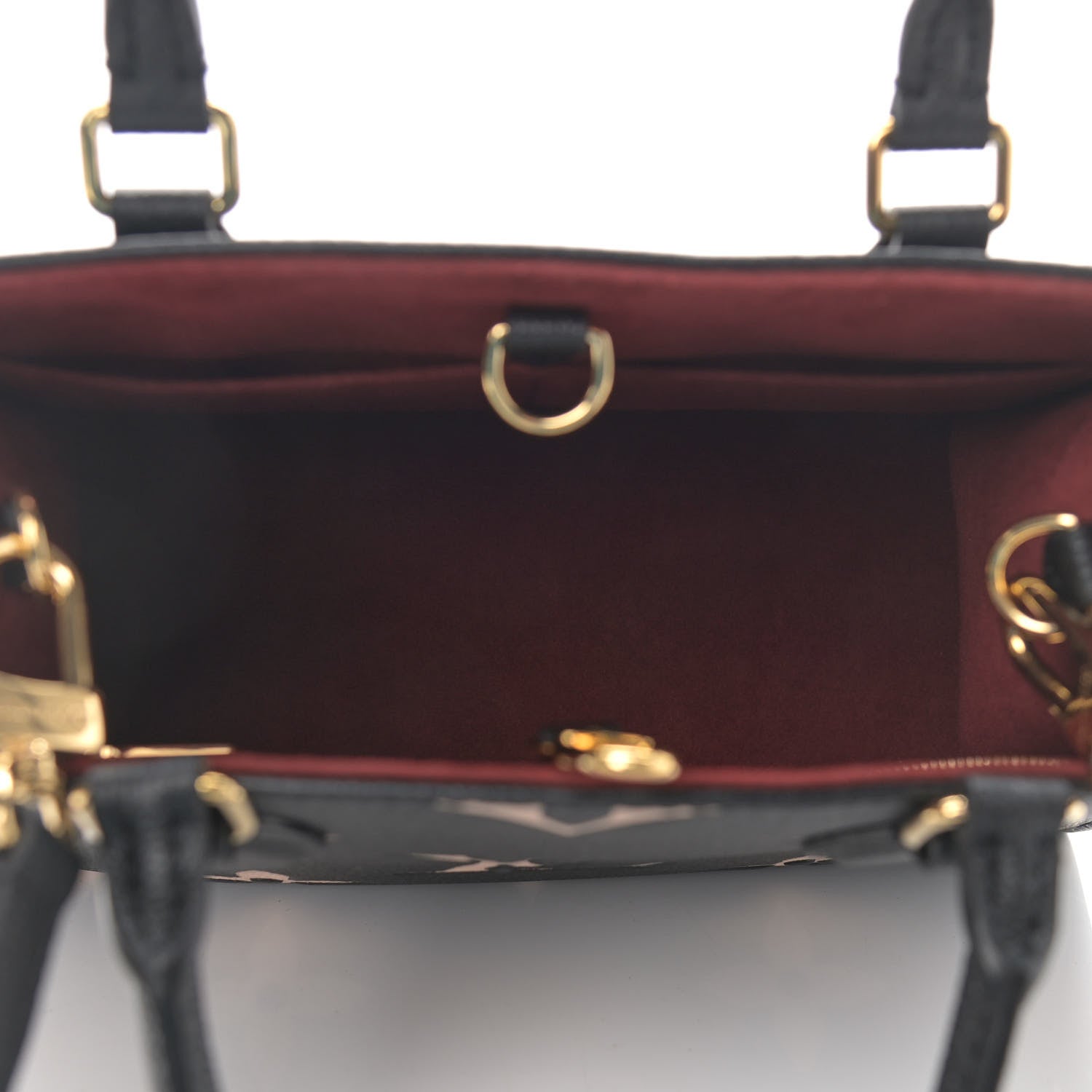 Louis Vuitton Empreinte Monogram Giant Onthego PM Black Beige 5 of 9