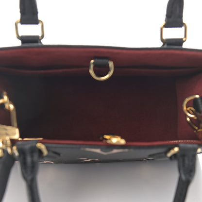 Louis Vuitton Empreinte Monogram Giant Onthego PM Black Beige 5 of 9