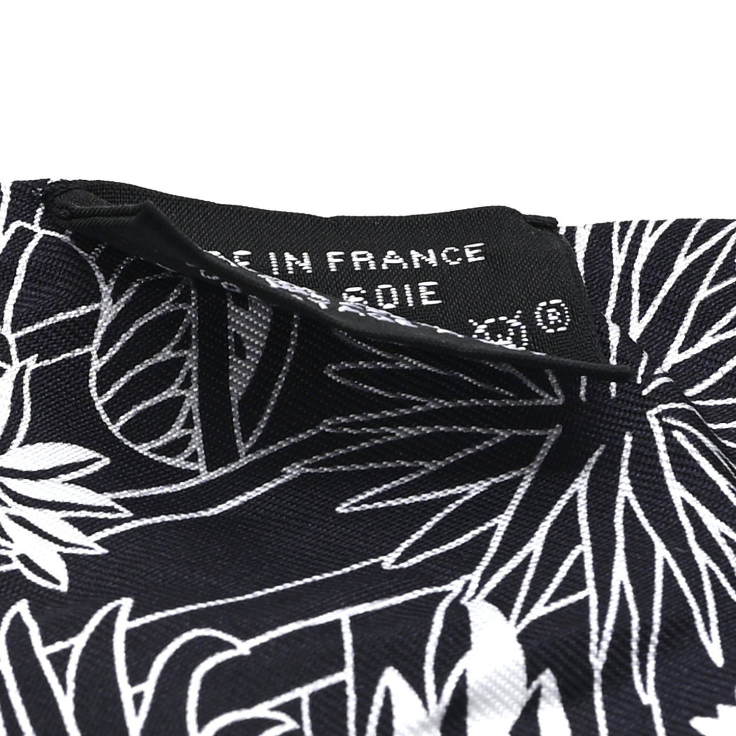 Silk Animapolis Twilly Black White