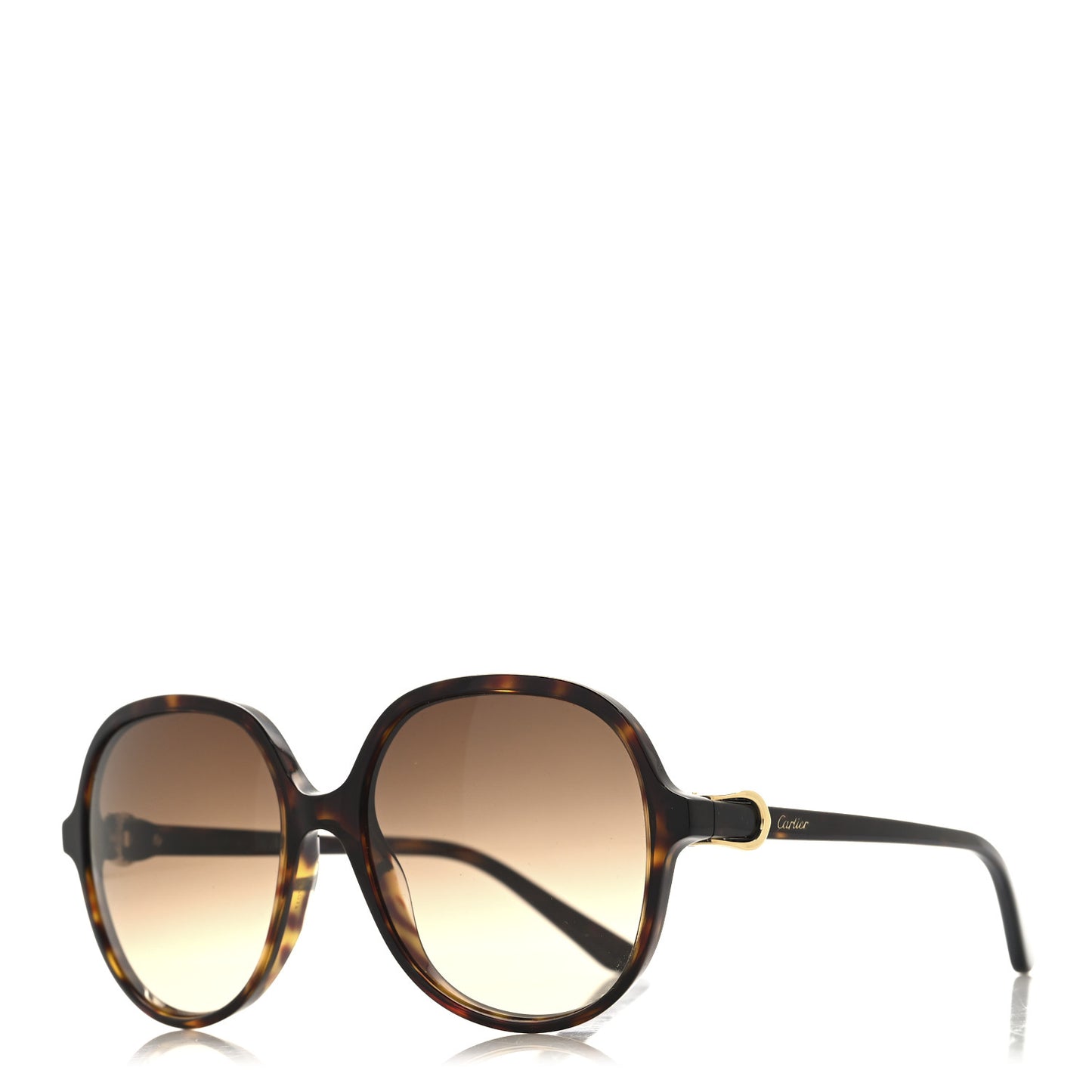 Acetate Round Sunglasses CT03508 Tortoise