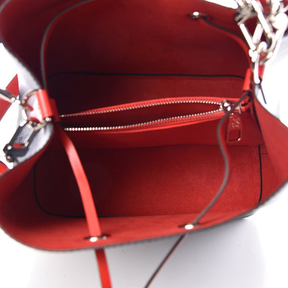 Louis Vuitton Epi Neonoe Indigo Coquelicot 6 of 10