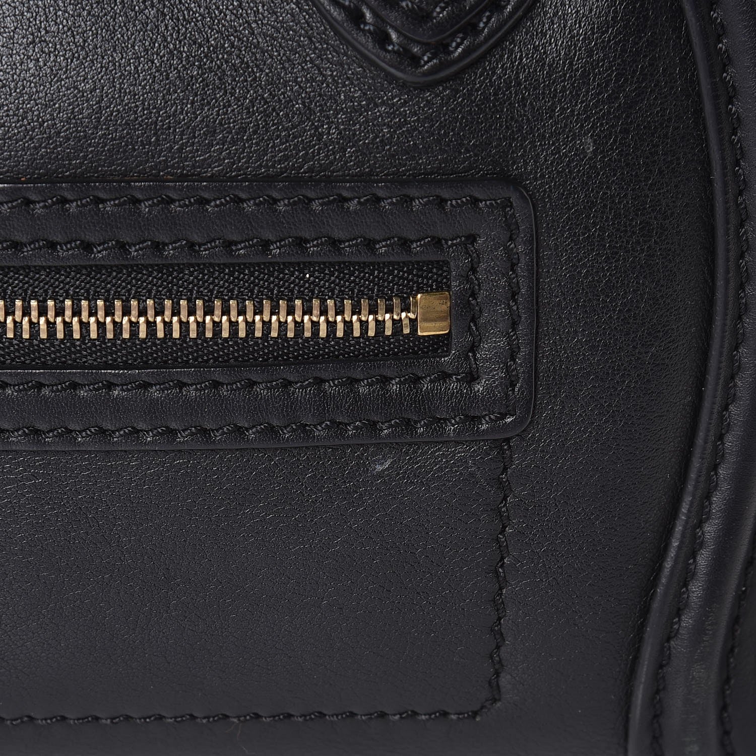 Celine Smooth Calfskin Nano Luggage Black 11 of 18