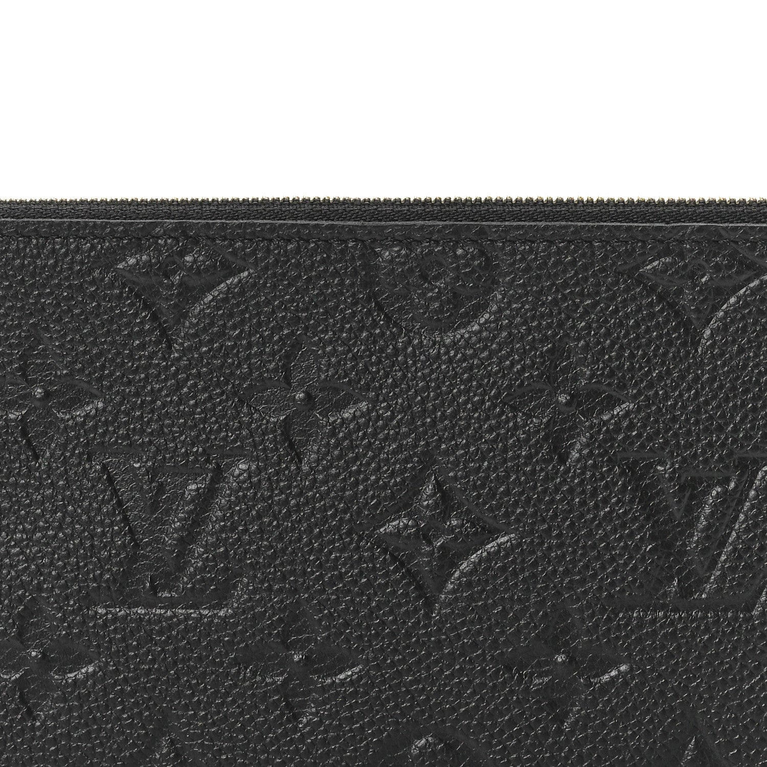 Louis Vuitton Empreinte Felicie Chain Wallet Zippered Insert Black 7 of 7