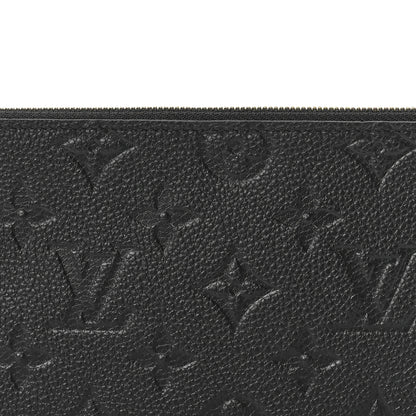 Louis Vuitton Empreinte Felicie Chain Wallet Zippered Insert Black 7 of 7