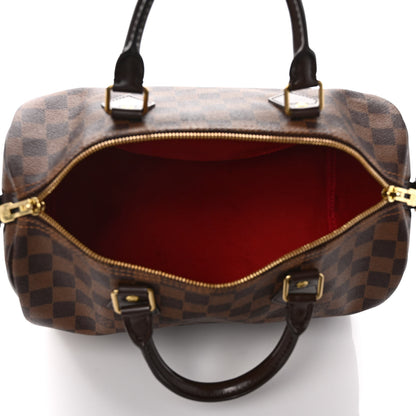 Louis Vuitton Damier Ebene Speedy Bandouliere 30 5 of 12