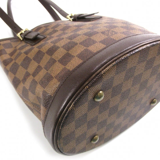 Louis Vuitton Damier Ebene Marais Bucket 23 5 of 12