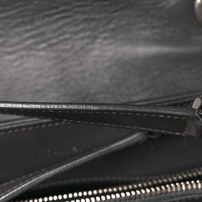 Saint Laurent Calfskin Y Quilted Monogram Medium Loulou Chain Satchel Earth 12 of 12