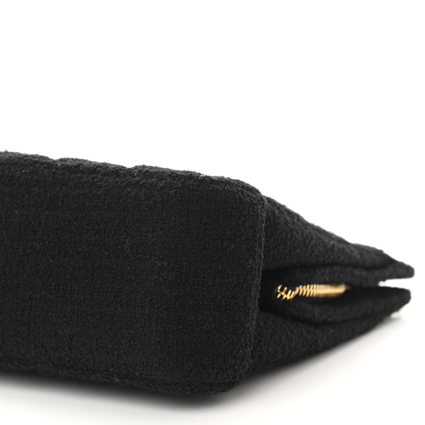 Jersey Quilted Shopping Tote Black