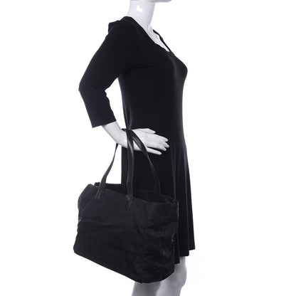 Chanel Nylon Medium Travel Tote Black 2 of 11