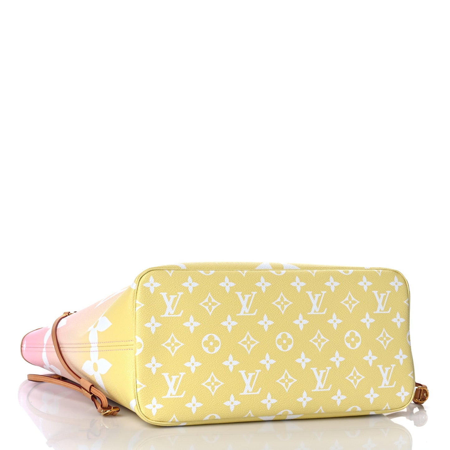 Monogram Giant By The Pool Neverfull MM Light Pink