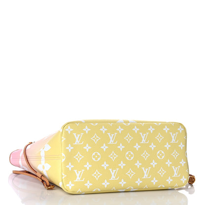 Louis Vuitton Monogram Giant By The Pool Neverfull MM Light Pink 5 of 9