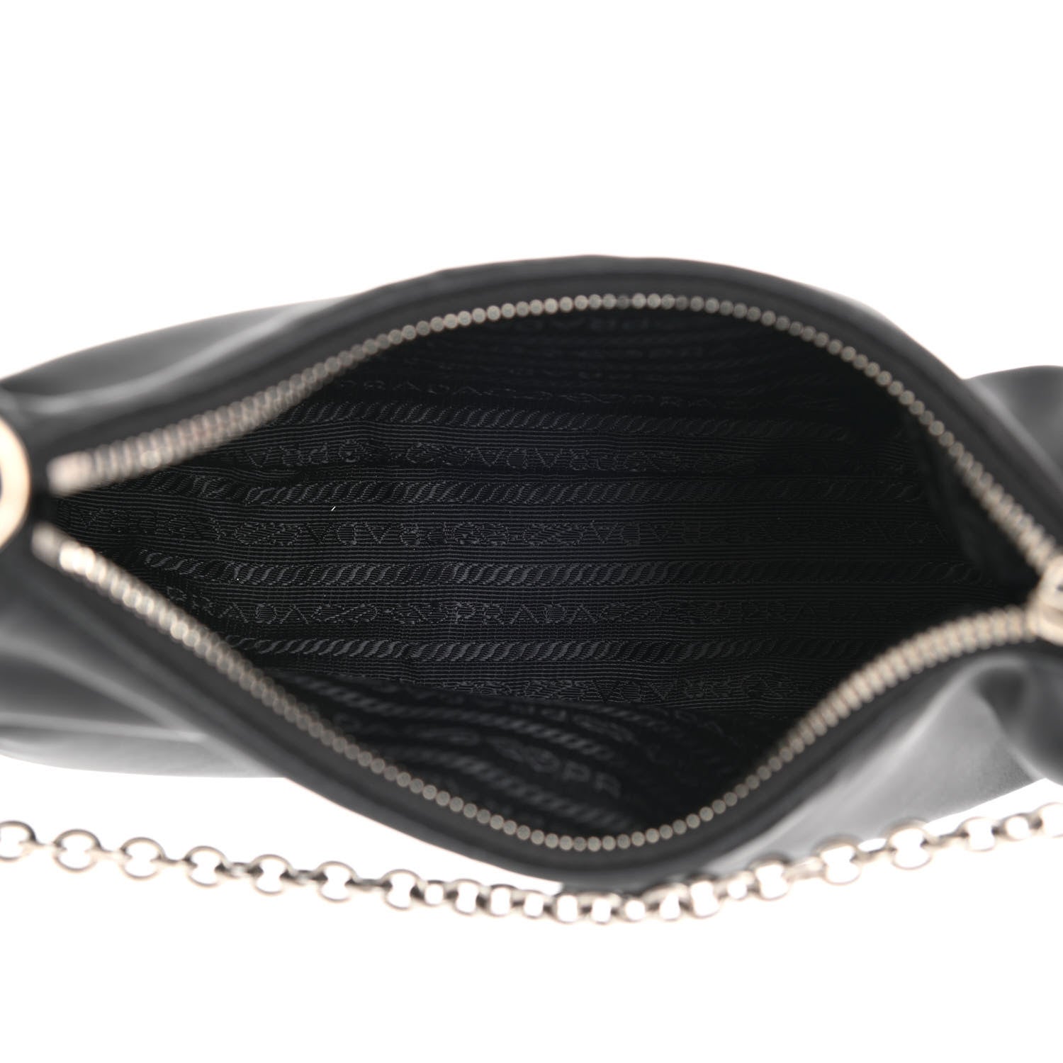 Prada Nylon Re-Edition 2005 Shoulder Bag Black 5 of 10