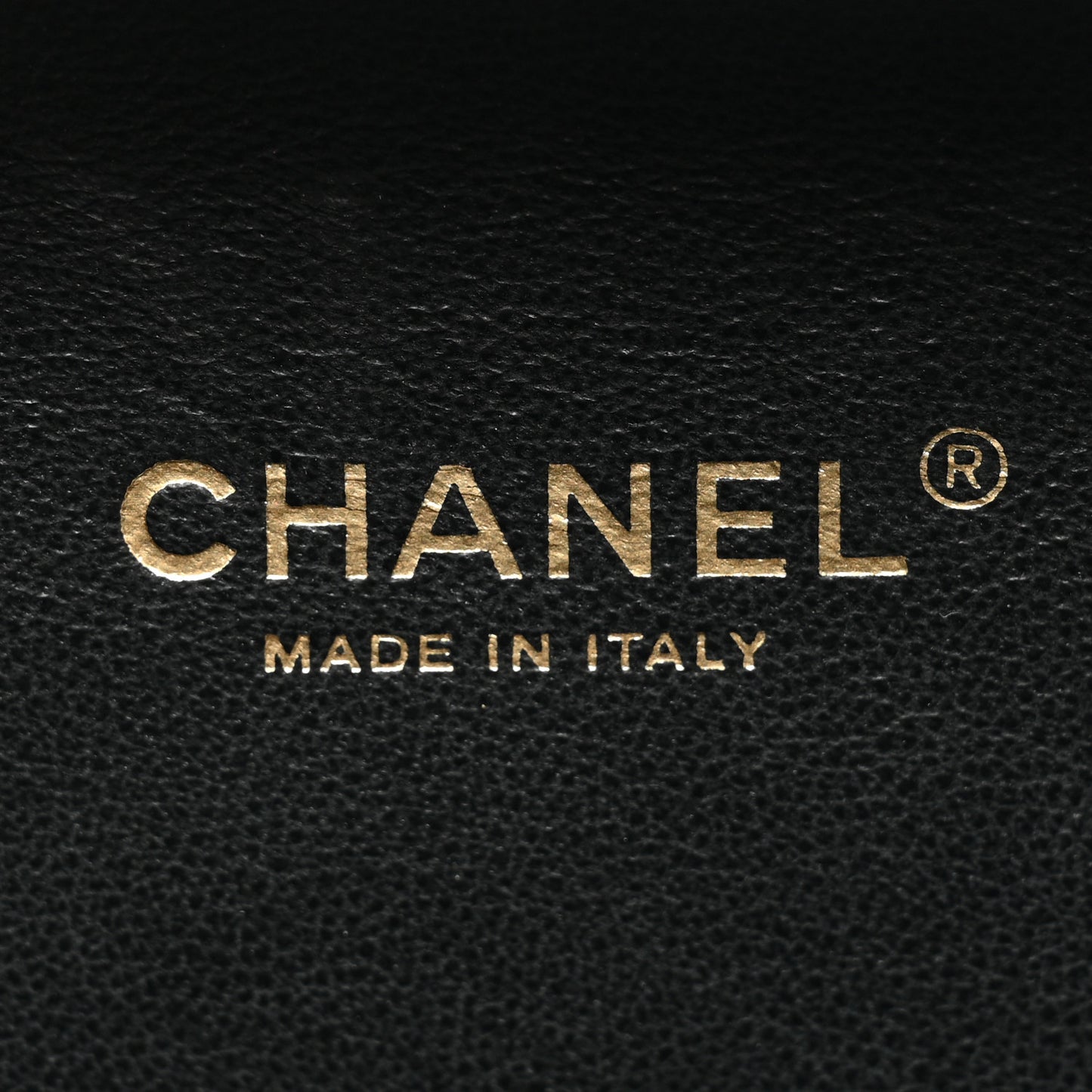 Caviar Quilted Small CC Filigree Vanity Case Beige Black