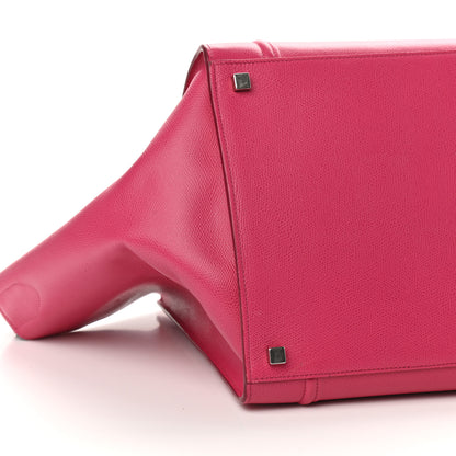 Celine Grained Calfskin Medium Phantom Luggage Fuchsia 8 of 11