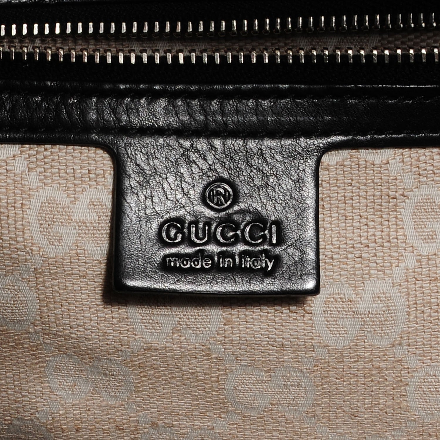 Gucci Washed Leather Medium Soft Stirrup Handle Bag 5 of 9