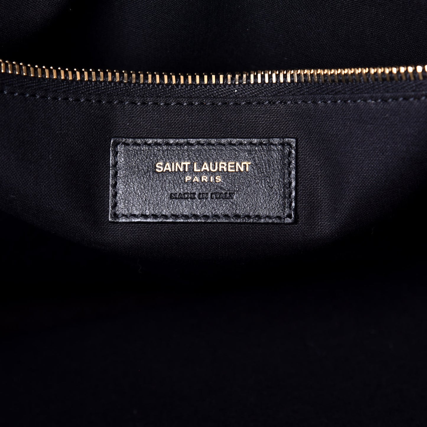Linen Calfskin Rive Gauche Tote Natural