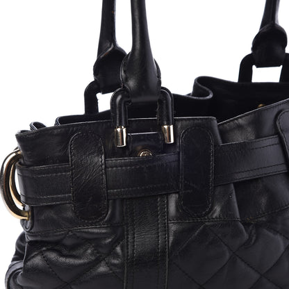 Burberry Calfskin Quilted Baby Beaton Black 18 of 20