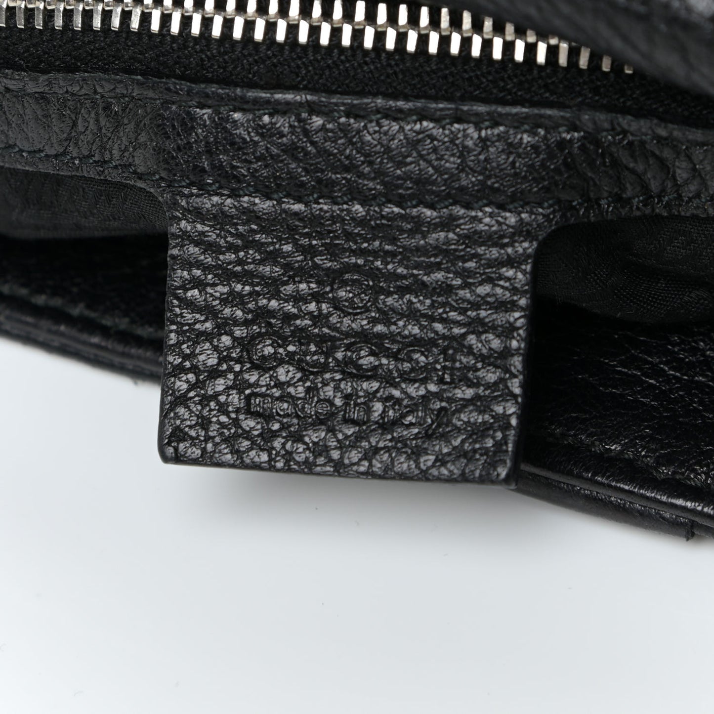 Calfskin Large Jungle Shoulder Bag Black