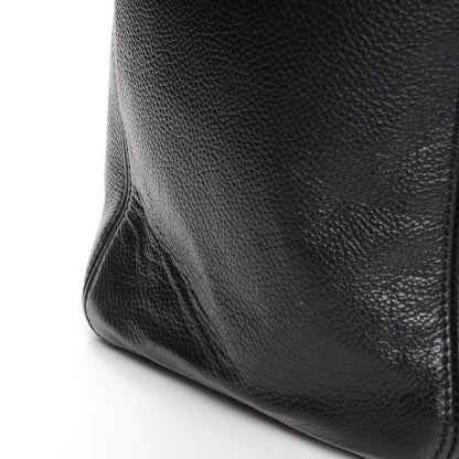 Chanel Calfskin Cerf Executive Shopper Tote Black 8 of 11
