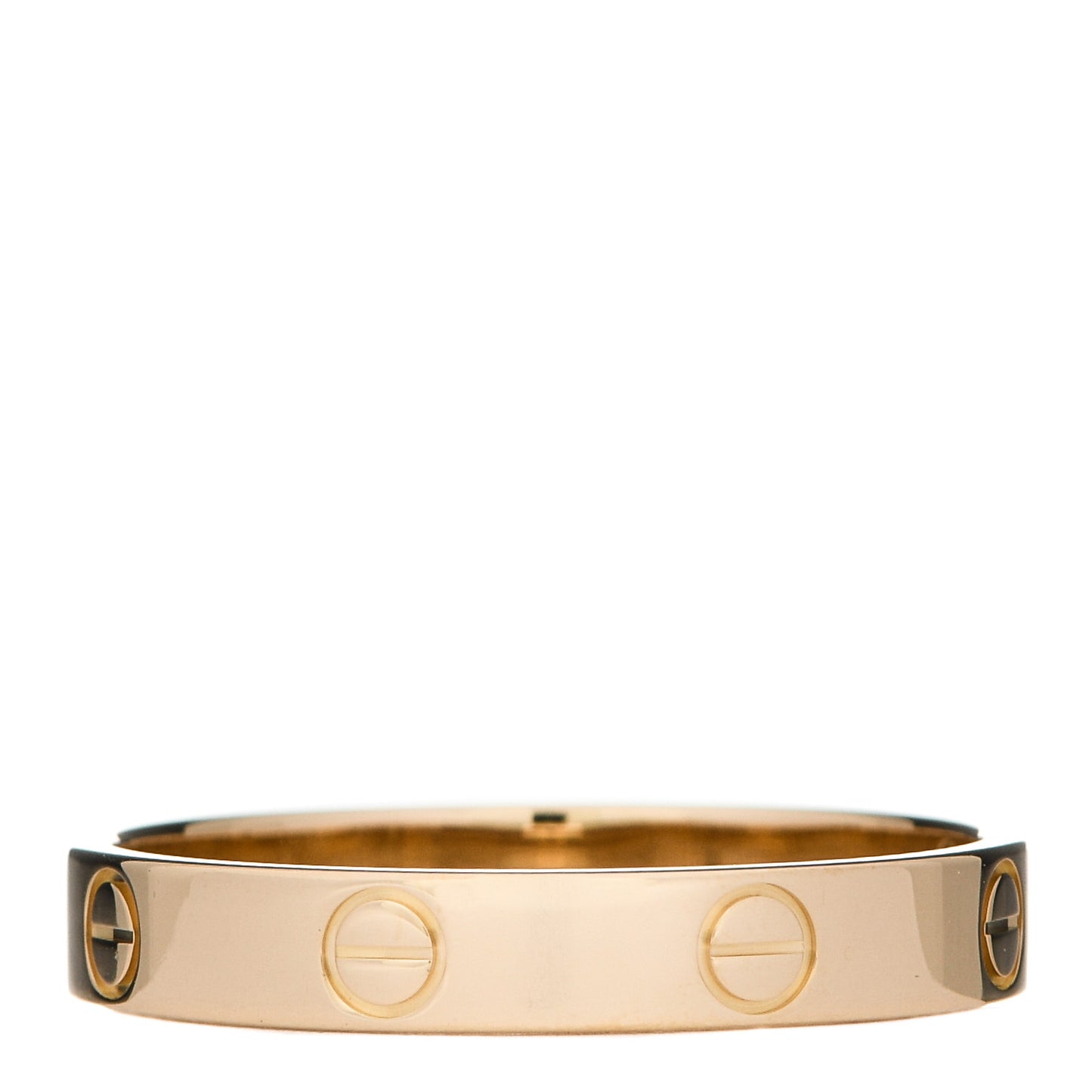 18K Yellow Gold 3.5mm LOVE Wedding Band Ring 61 9.5