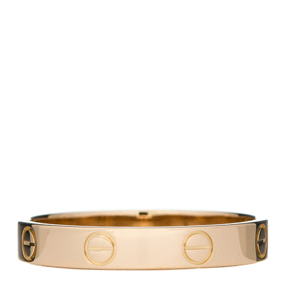Cartier 18K Yellow Gold 3.5mm LOVE Wedding Band Ring 61 9.5 3 of 4