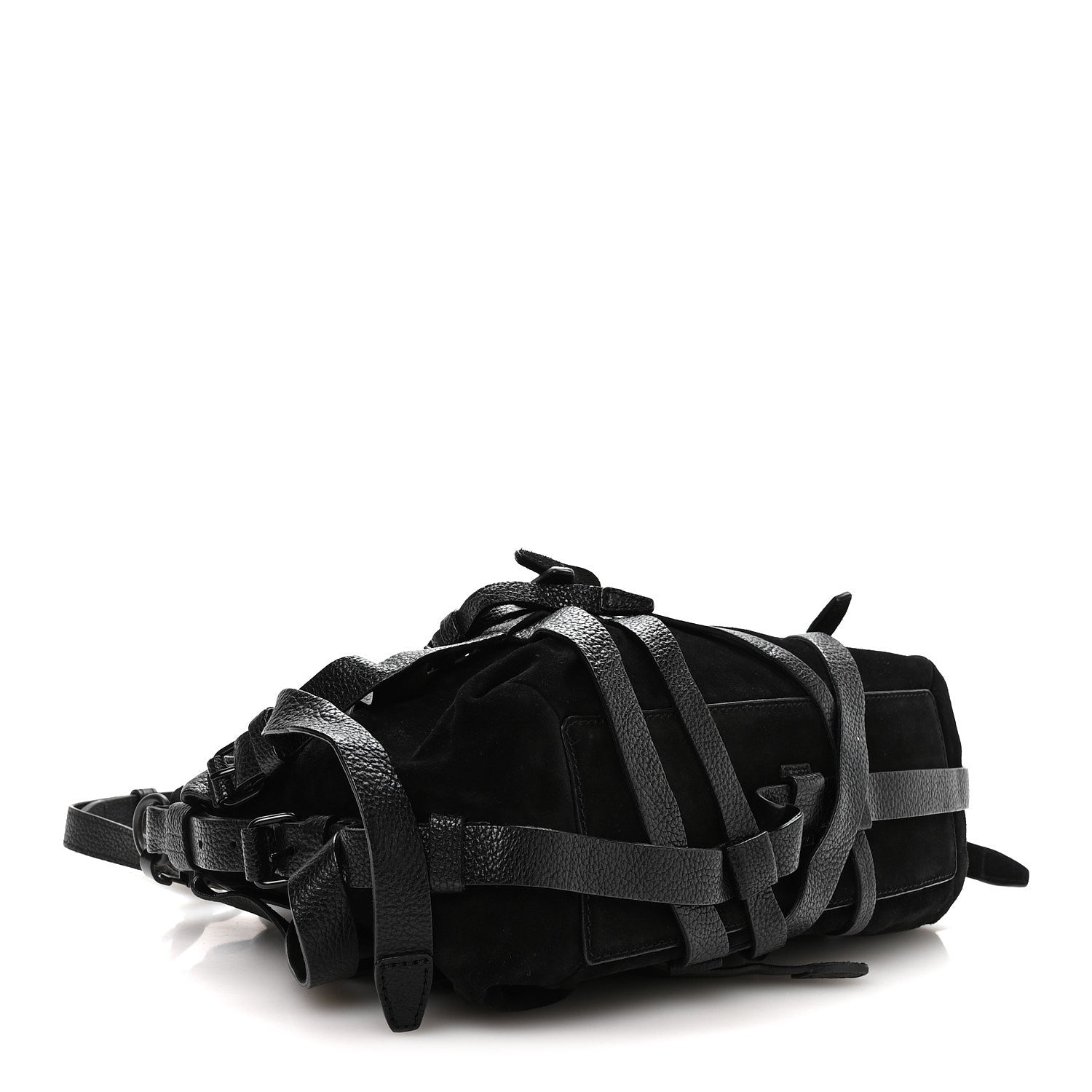 Alexander Wang Suede Kirsten Satchel Black 1876657 – FASHIONPHILE